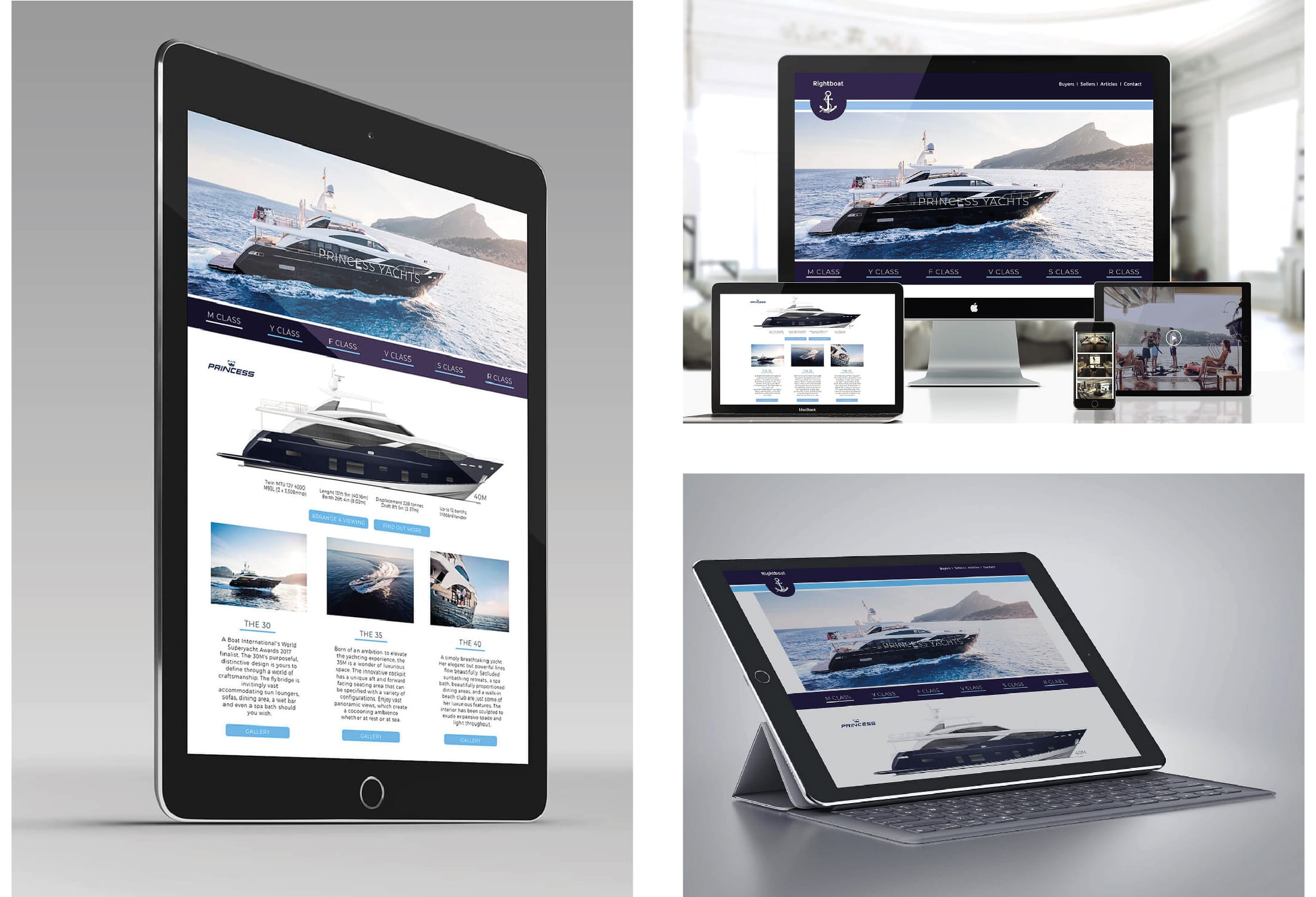 Right Boat Responsive Web Design